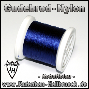 Gudebrod Bindegarn - Nylon - Farbe: Kobaltblau -A-